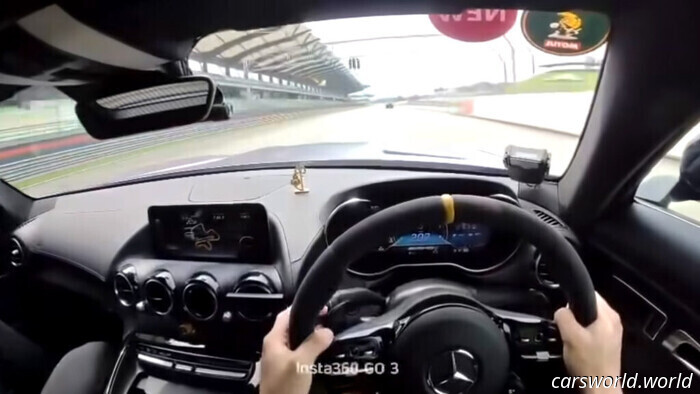 AMG GT Unable to Decelerate at High Speeds and Crashes | Carscoops